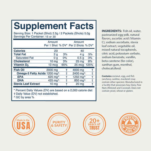 Omega-3 MAX - Orange