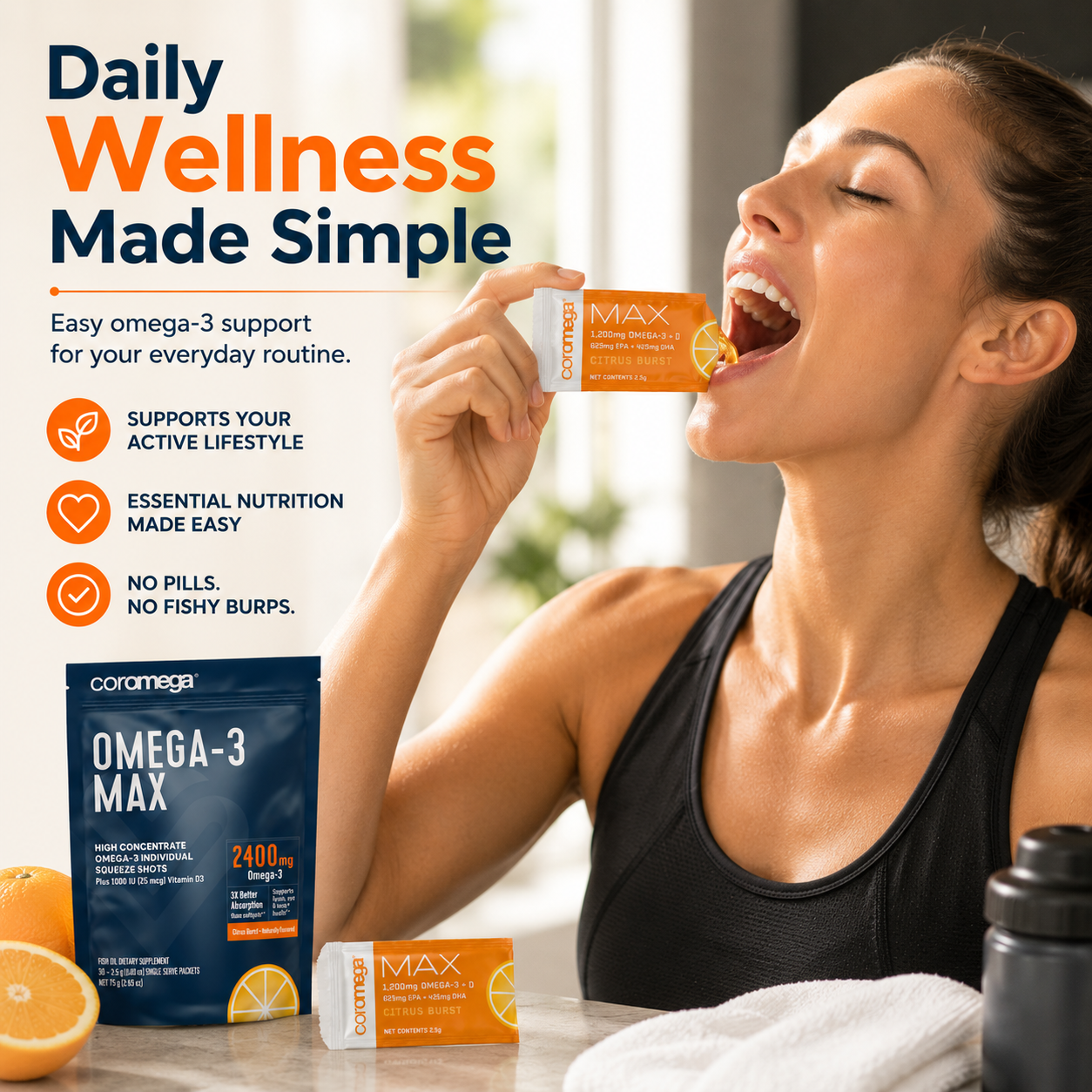 Omega-3 MAX - Citrus Burst