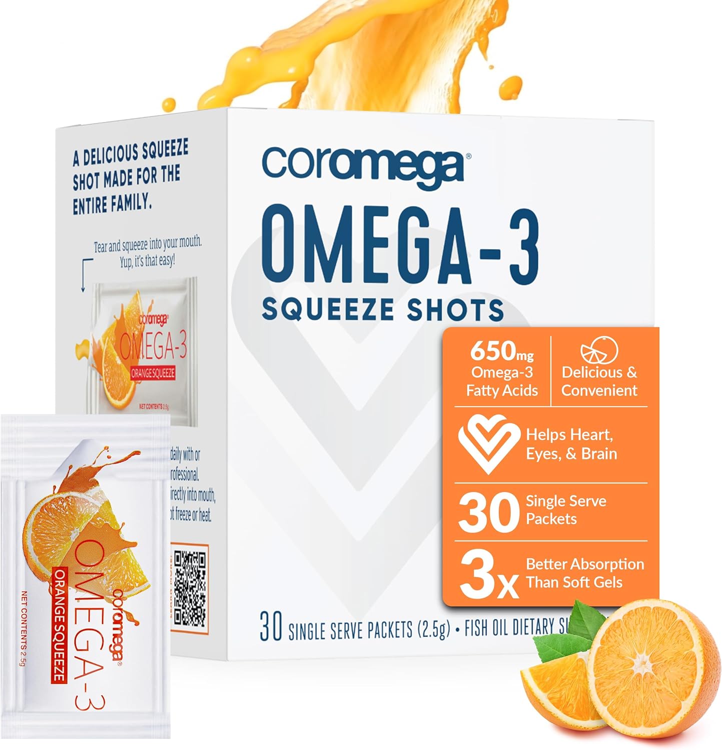 Omega-3 Squeeze Shots