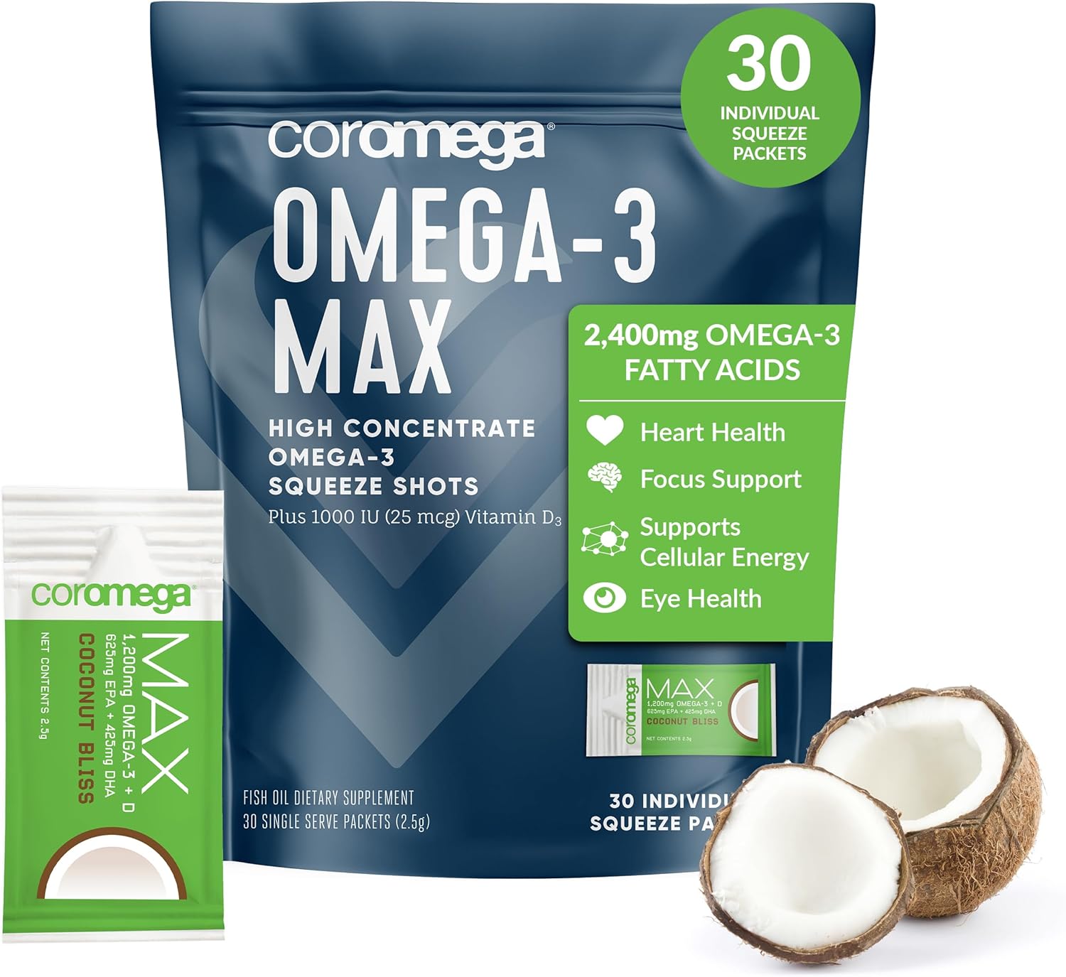 Omega-3 Max Coconut
