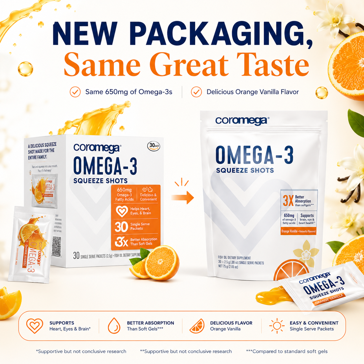 Omega-3 - Orange