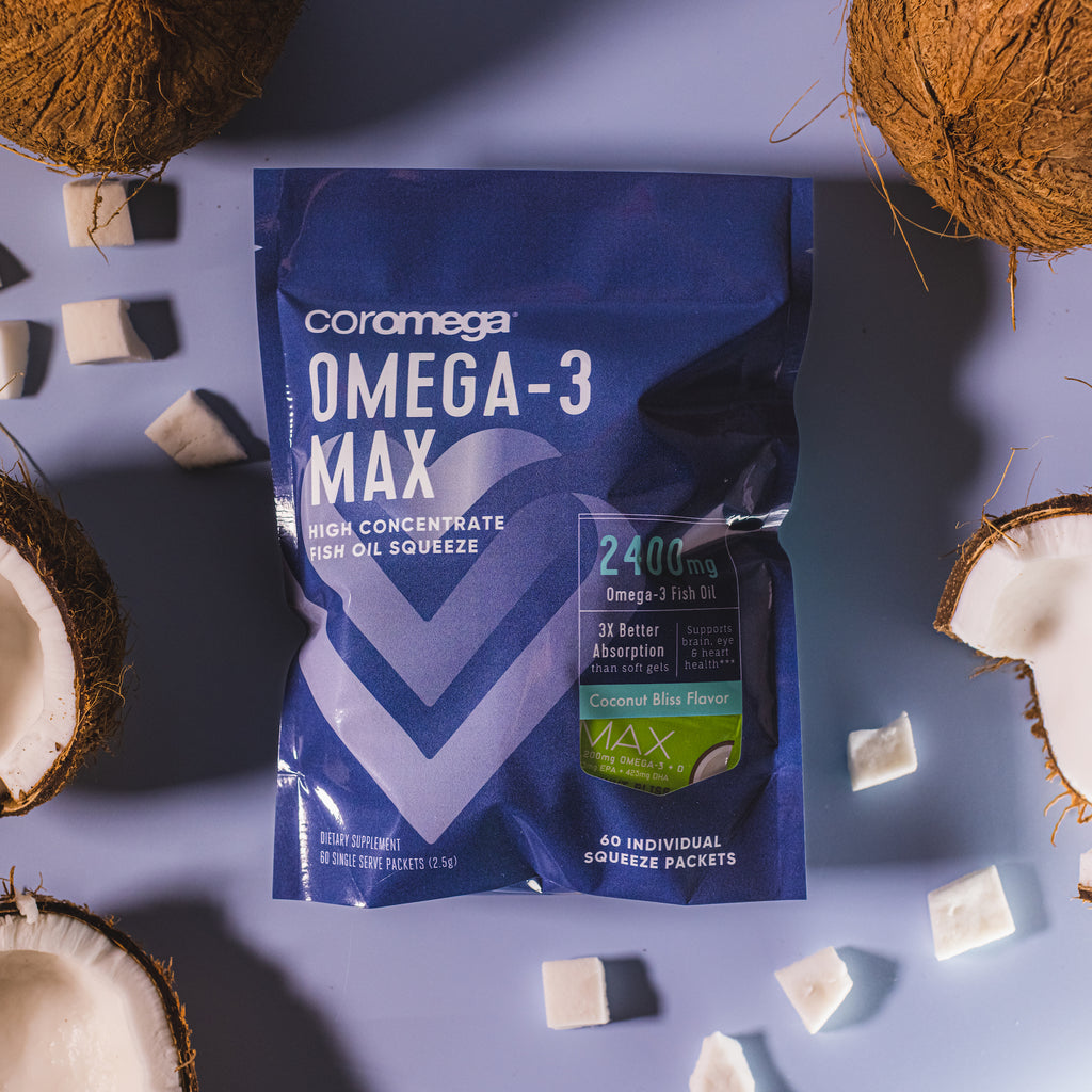MAX Omega 3, Coconut Bliss Flavor
